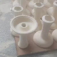 به دونفر نیرو اقا جهت ریخته گری سفال نیازمندیم