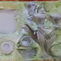 سرویس چای خوری نگین دار نو،قهوه خوری، عصرانه خوری