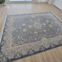 دو تخته فرش ۹ متری گل برجسته