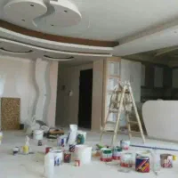 نقاش نقاشی ساختمان  رنگکاری رنگارنگ آمیزی