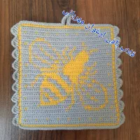 دستگیره بافتنی آشپزخانه طرحی زیبا