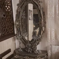 آینه و شمعدان و ساعت