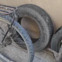 دوچرخه و لاستیک و جک|دوچرخه، اسکیت، اسکوتر|مشهد, طبرسی شمالی|دیوار