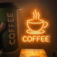 تابلو ال ای دی نئون نعون کافه قهوه فنجان کافی شاپ|فروشگاه و مغازه|تهران, شهرک ولیعصر جنوبی|دیوار