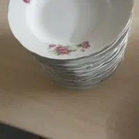 کاسه گودی خورشتی گل سرخ بدون شکستگی|ظروف سرو و پذیرایی|بندر ماهشهر, |دیوار