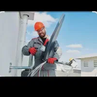 نصب آنتن ثابت وگردون سریع و باکیفیت در شادمان