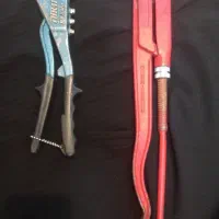 آچار لوله گیر و دستگاه پرچ