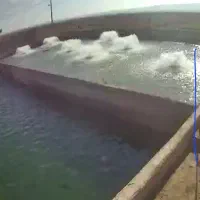 نگهبانی سر استخر  و راننده نیسان