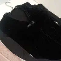 سارافن مجلسی مخمل مشکی ارسال رایگان|لباس|اهواز, کوی نفت|دیوار