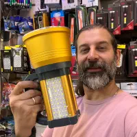 چراغ قوه شارژی لنترنی دستی نگهبانی smallsun s055|کوهنوردی و کمپینگ|تهران, لاله زار|دیوار