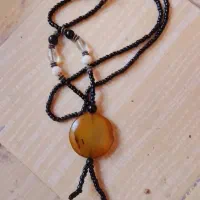 گردناویزبند ۸۰ ساله خیلی قدیمی با۲۶عدد جفت مار|کلکسیون اشیاء عتیقه|کرمان, |دیوار