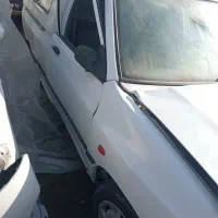 پراید مدل 95تصادف از سمت راننده