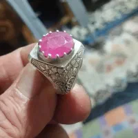 یک انگشتر یاقوت برمه معدن|جواهرات|تهران, دهقان|دیوار