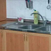 سینک دوقلو وشیرآب اهرمی