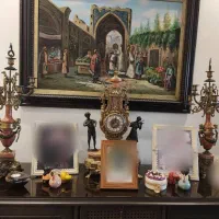 ساعت برنز و شمعدان|ساعت دیواری و تزئینی|تهران, جماران (نیاوران)|دیوار