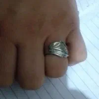 انگشتر نقره زنانه   دو رنگ|جواهرات|ارومیه, |دیوار