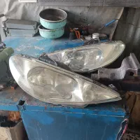 چراغ پژو ۲۰۶ پایه سالم