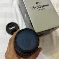 لنز تله ۷۵-۳۰۰ ef کنون canon|دوربین عکاسی و فیلم‌برداری|تهران, تهرانسر غربی|دیوار