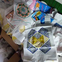 نایلکس نایلون سلفون پلاستیک دسته دار ساده و چاپدار