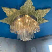 لوستر سقفی کنترلی|لوستر و چراغ آویز|همدان, |دیوار