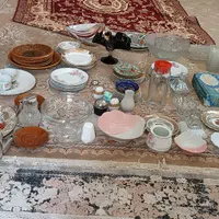 ظروف چینی، مرغی و بلور و ظرف ژله خوری|ظروف سرو و پذیرایی|اصفهان, لاله|دیوار