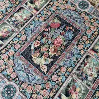 یک تخته فرش طرح باغ ارم