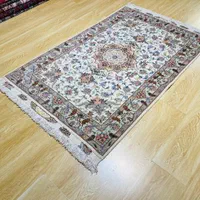 فرش ذرع نیم چله ابریشم تبریز طرح تقی زاده|فرش|تهران, سلسبیل جنوبی|دیوار