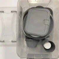 ست مسافرتی 55 پارچه|ظروف نگهدارنده، پلاستیکی، یکبارمصرف|رشت, دباغیان|دیوار