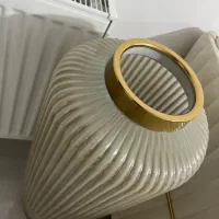 گلدان شیشه ای شیاردار|صنایع دستی و سایر لوازم تزئینی|کرج, شهرک صدف|دیوار