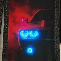 تابلو چراغ دار شب خواب