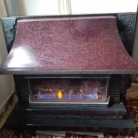 شومینه مهیا گاز دانه اناری .دیگ چدنی ۲۴ هزار|بخاری، هیتر، شومینه|بندر انزلی, ساحل قو|دیوار