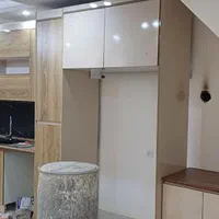 طراحی و ساخت کابینت و کمد دیواری با چوب درجه یک|خدمات پیشه و مهارت|رشت, پل تالشان|دیوار