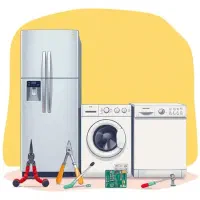 تعمیر یخچال،لباسشویی و ظرفشویی