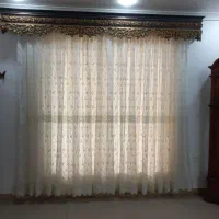 ۲ عدد پرده با کتیبه