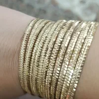 النگو طلا روس سایز ۳