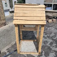 قفس چوبی عروس هلندی وطوطی و مرغ عشق و فنج