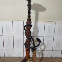 قلیان  پایه چوب گردو