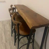 میز بار به همراه صندلی لهستانی