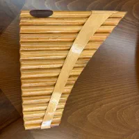 پن فلوت حرفه ای ۱۵ لوله بامبو کمربند دار ...