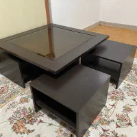 میز کنار مبلی ۵ تکه|مبلمان خانگی و میز عسلی|لاهیجان, شیخ زاهد|دیوار