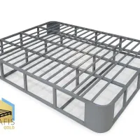 کفی فلزی تخت خواب با رنگ الکترواستاتیک|تخت و سرویس خواب|تهران, آهنگ|دیوار