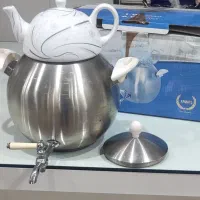 قوری چینی و سماور