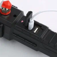 چراغ قوه اضطراری ۸ کاره Torch/ضدآب/ پاوربانک/ چکش|کوهنوردی و کمپینگ|لواسان, |دیوار