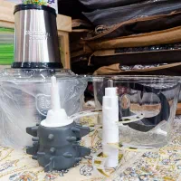 خردکن دوکاسه دسینی کاسه پیرکس و استیل