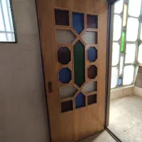 درب چوبی