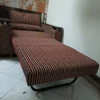 مبل تخت خواب شو 1 نفره|مبلمان خانگی و میز عسلی|ری, فیروزآبادی|دیوار