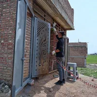 نقاشی ساختمانی درب و پنجره و خانه،...|خدمات پیشه و مهارت|بوکان, |دیوار