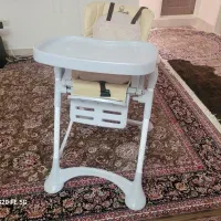 صندلی غذا  صندلی ماشین و گهواره چوبی