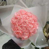 دسته گل روبانی اماده