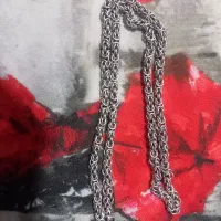 گردنبند زنجیر نقره|جواهرات|کرمانشاه, |دیوار